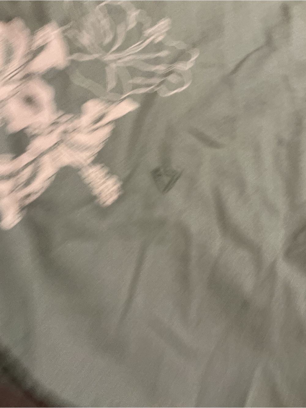 VISSLA Byebiscus Eco Sage Green Short-Sleeve Floral Button-Up Shirt M - Picture 10 of 13